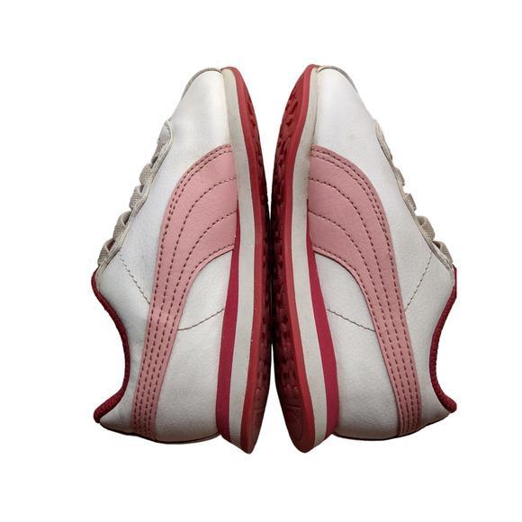 Puma Turin Toddler sz 11c Puma White and Calypso Coral - Picture 5 of 8